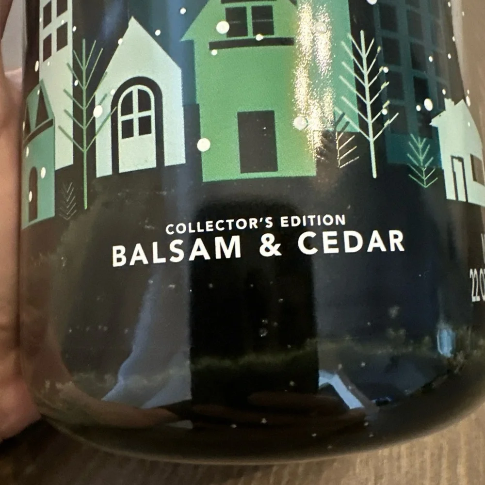 Yankee Candle Balsam & Cedar Collector’s Edition Large Scented Jar Candle‎ 22 oz